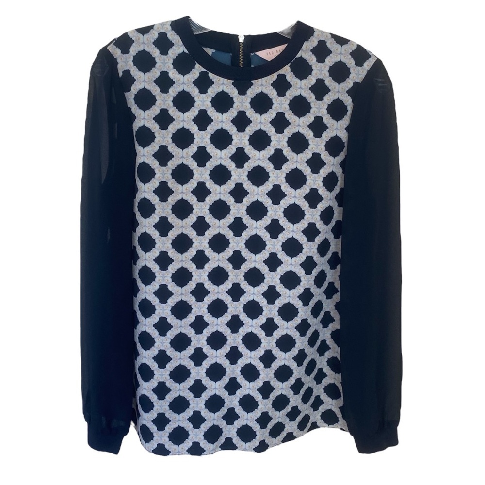 Ted Baker London Print Blouse